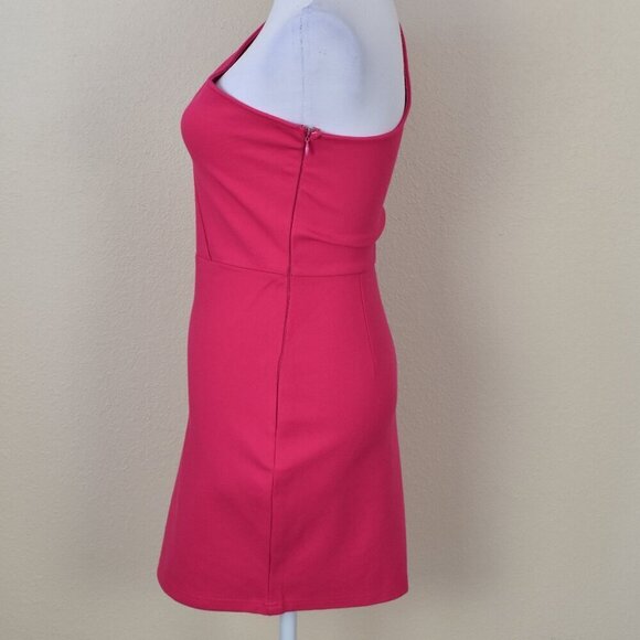 Superdown Nava Asymmetrical One Shoulder Mini Dress - M - Picture 4 of 8